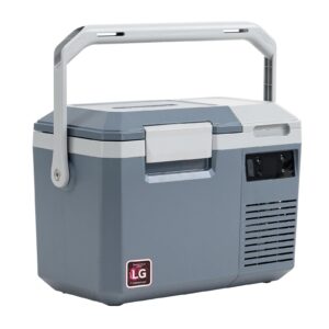 P18 Portable Fridge 12 Volt Car Refrigerator 19 Quart Freezer for Fishing, Camping, RV, Truck, Boat-12/24V DC