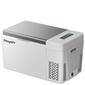12 Volt Refrigerator 12V Car Fridge 30 Quart Portable Freezer Compressor Cooler -7℉~50℉ Compressor Freezer, 12/24V DC 110~240 Volt AC, for Truck RV SUV