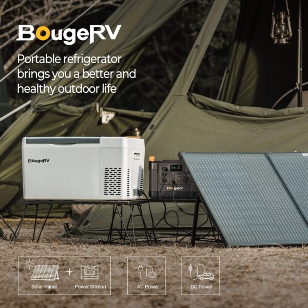 12 Volt Refrigerator 12V Car Fridge 30 Quart Portable Freezer Compressor Cooler -7℉~50℉ Compressor Freezer, 12/24V DC 110~240 Volt AC, for Truck RV SUV - Image 8